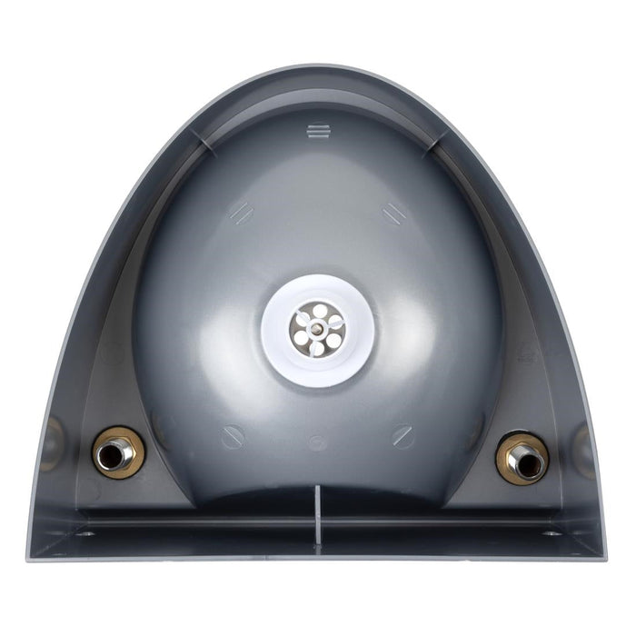 Basix Polycarbonate Hand Wash Basin Grey Basix