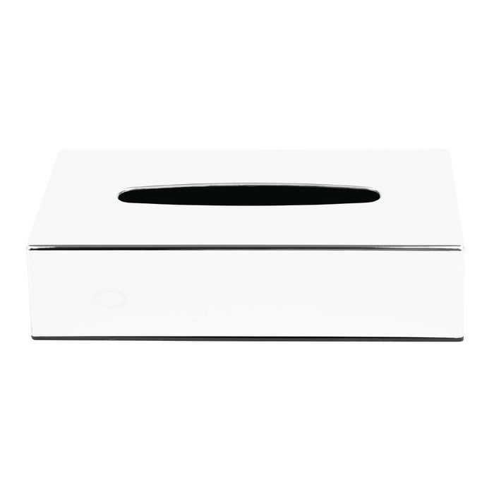 Hotel Complimentary Bolero Chrome Rectangular Tissue Holder Bolero