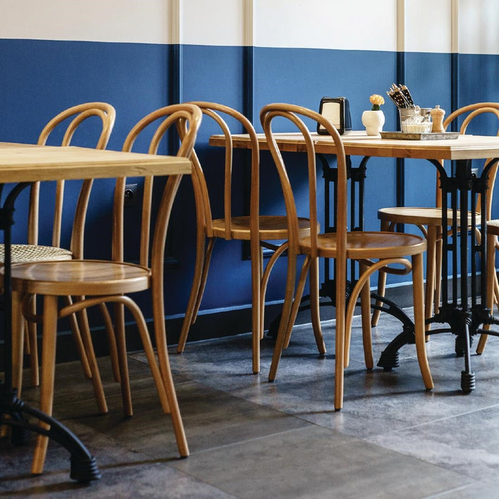 Bolero Cast Iron Decorative Brasserie Table Leg Base Bolero