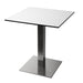 Bolero Stainless Steel Square Table Base Bolero