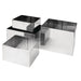 Vogue Square Mousse Rings 35 x 60 x 60mm Vogue