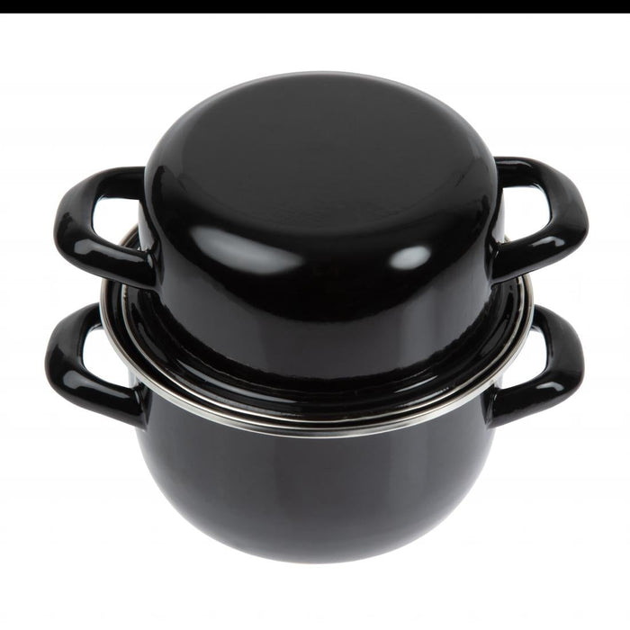Olympia Mussel Pot Enamel Small Olympia
