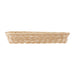 APS Polypropylene Rectangular Rattan Basket 270x100mm APS