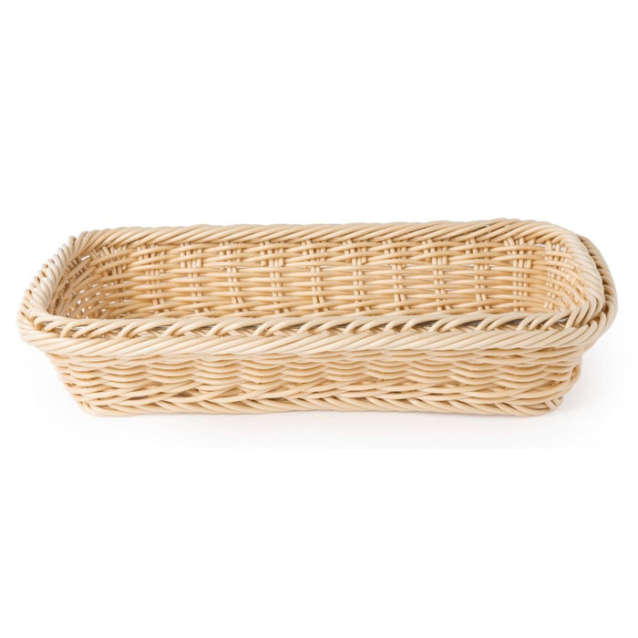 Polypropylene Natural Rattan Basket 1/3 GN APS