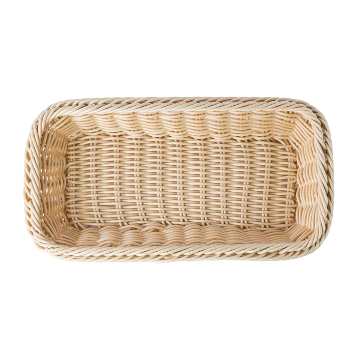 Polypropylene Natural Rattan Basket 1/3 GN APS