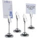 105(H)mm. Stainless Steel. Pack quantity: 4