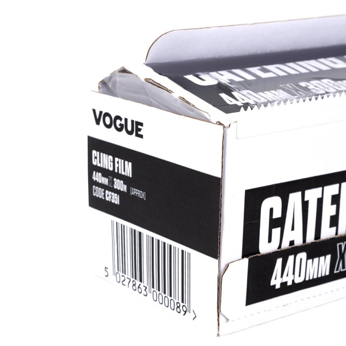 Vogue Catering Cling Film 440mm x 300m Vogue