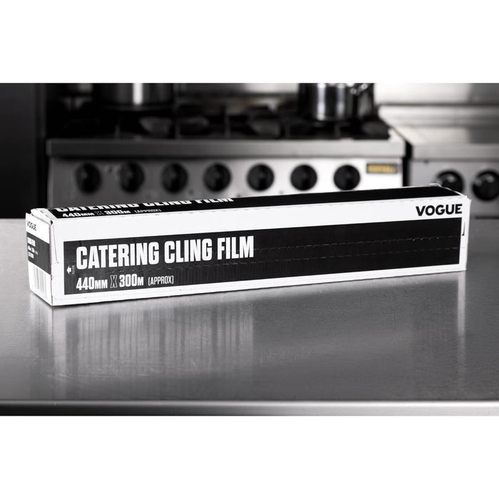Vogue Catering Cling Film 440mm x 300m Vogue