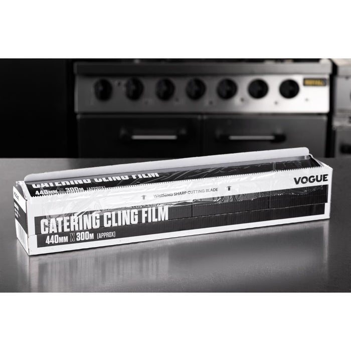 Vogue Catering Cling Film 440mm x 300m Vogue