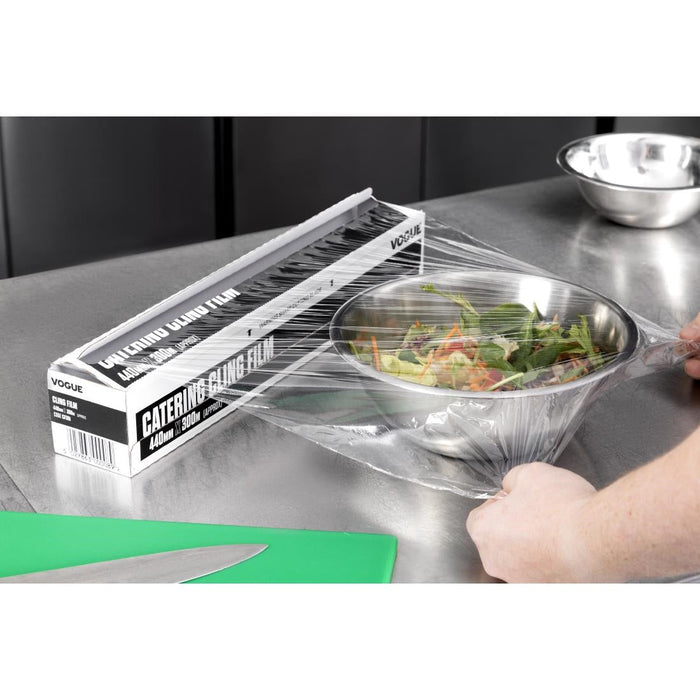 Vogue Catering Cling Film 440mm x 300m Vogue