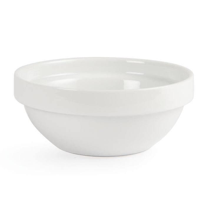 Olympia Whiteware Stacking Bowls 130mm (12 Pack) Olympia