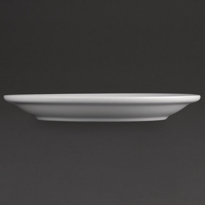 Olympia Athena Narrow Rimmed Plates 165mm/6 1/2" (12 Pack) Olympia