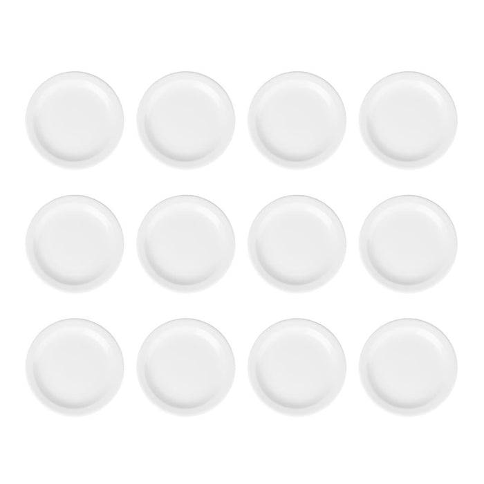 Olympia Athena Narrow Rimmed Plates 205mm/8" (12 Pack) Olympia