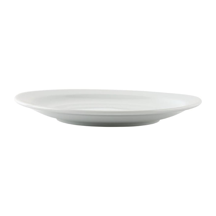 Olympia Athena Narrow Rimmed Plates 205mm/8" (12 Pack) Olympia