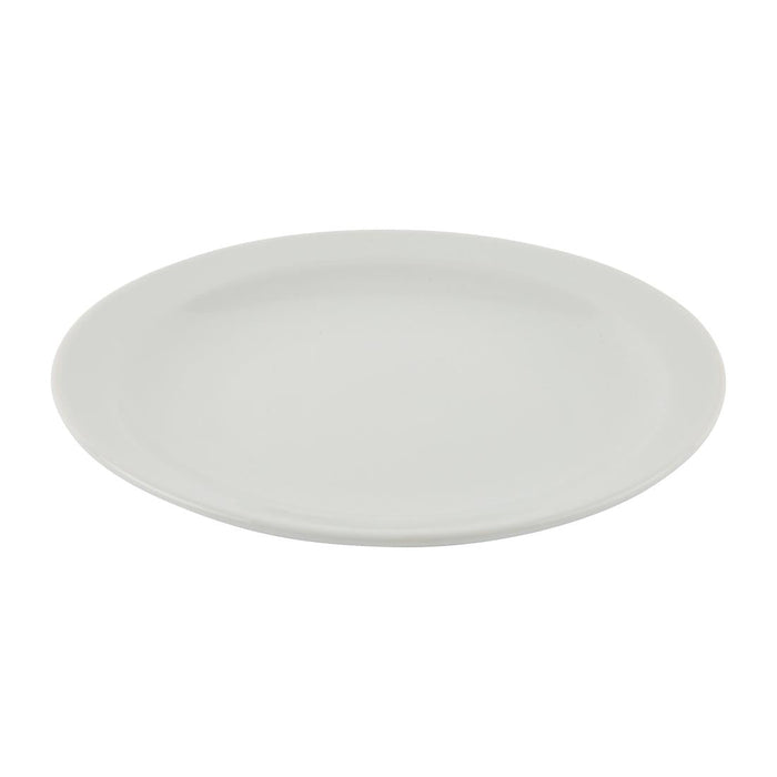 Olympia Athena Narrow Rimmed Plates 205mm/8" (12 Pack) Olympia
