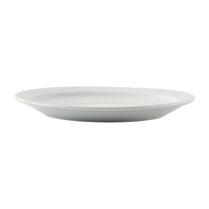 Olympia Athena Narrow Rimmed Plates 226mm/9" (12 Pack) Olympia
