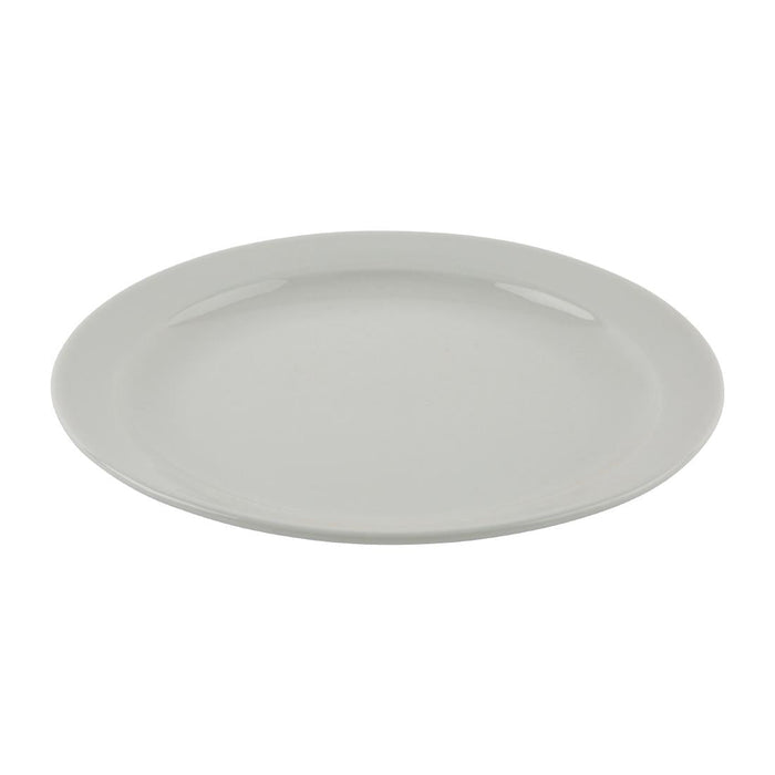 Olympia Athena Narrow Rimmed Plates 226mm/9" (12 Pack) Olympia