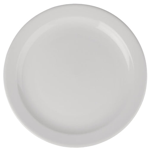 Olympia Athena Narrow Rimmed Plates 254mm/10" (12 Pack) Olympia