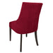 Bolero Dark Red Finesse Dining Chairs (2 Pack) Bolero
