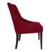 Bolero Dark Red Finesse Dining Chairs (2 Pack) Bolero