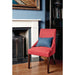 Bolero Dark Red Finesse Dining Chairs (2 Pack) Bolero