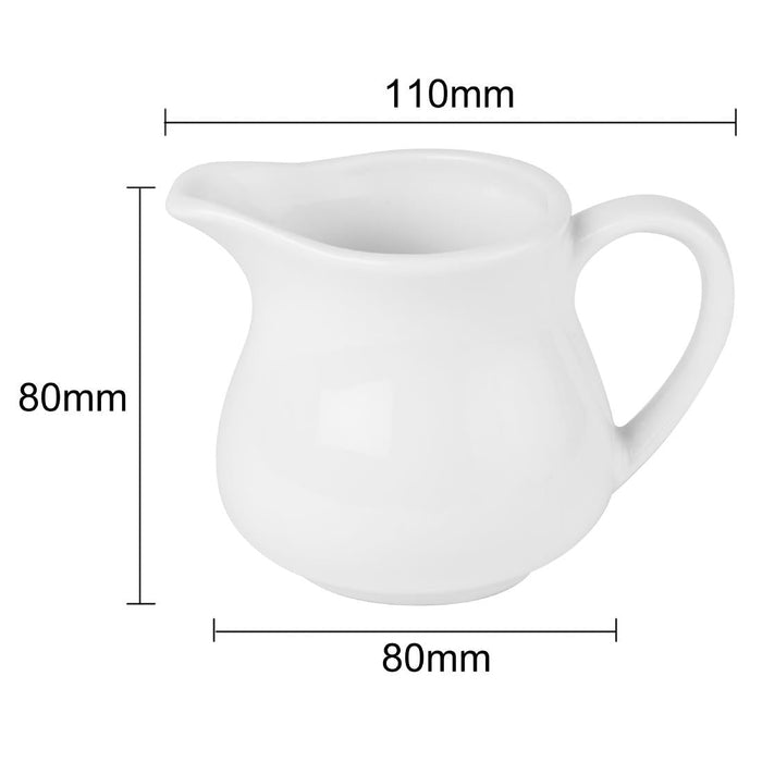 Olympia Athena Milk Jugs 170ml/6oz (4 Pack) Olympia