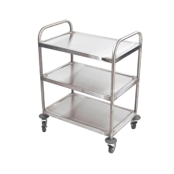 Material: Stainless steel. Size: 777(H) x 776(W) x 521(D)mm. Capacity: 75kg
