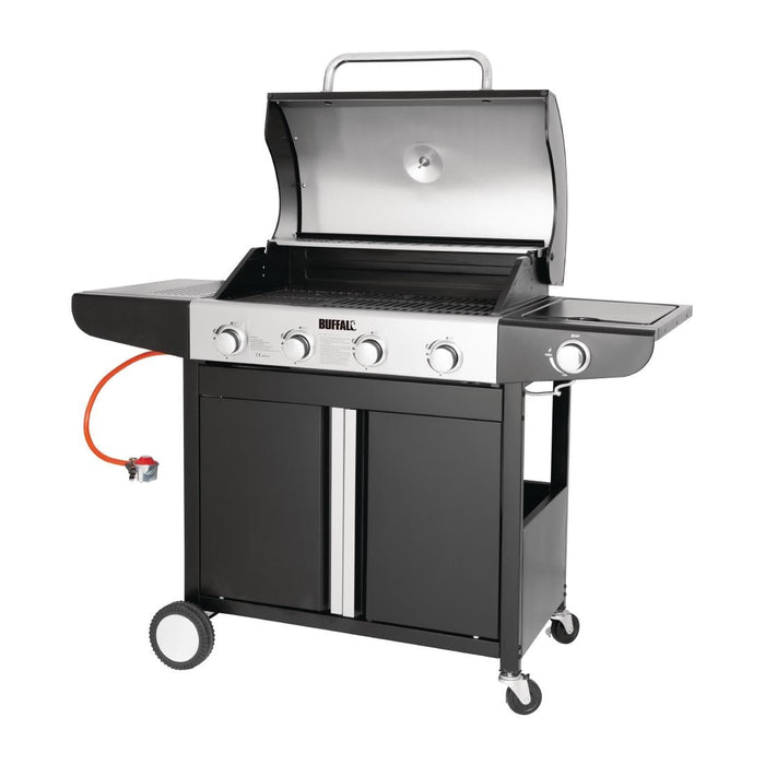 Buffalo 4 Burner Gas Barbecue with Hob Buffalo