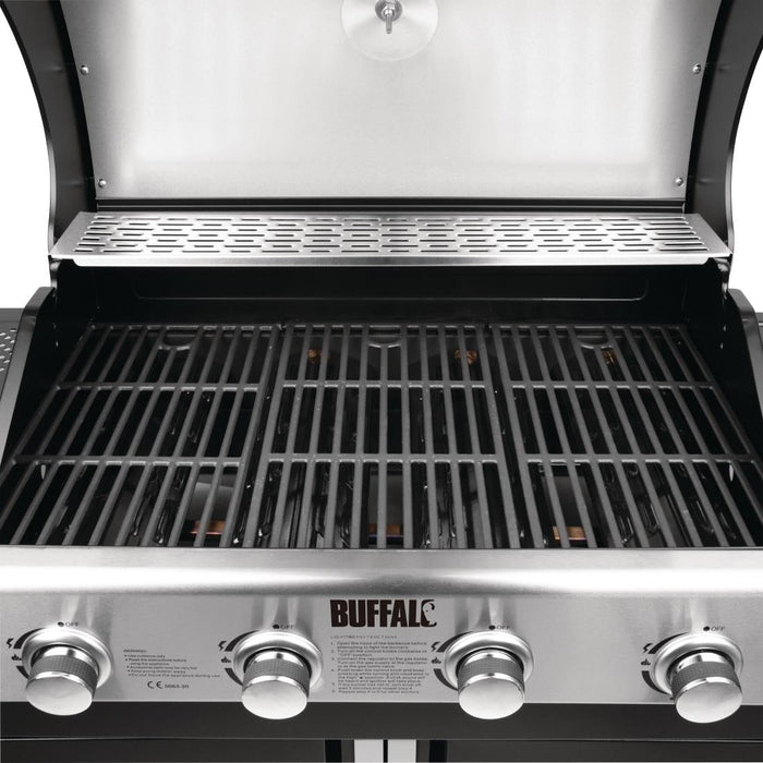 Buffalo 4 Burner Gas Barbecue with Hob Buffalo