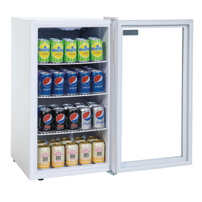 Polar C-Series Under Counter Display Fridge White Polar