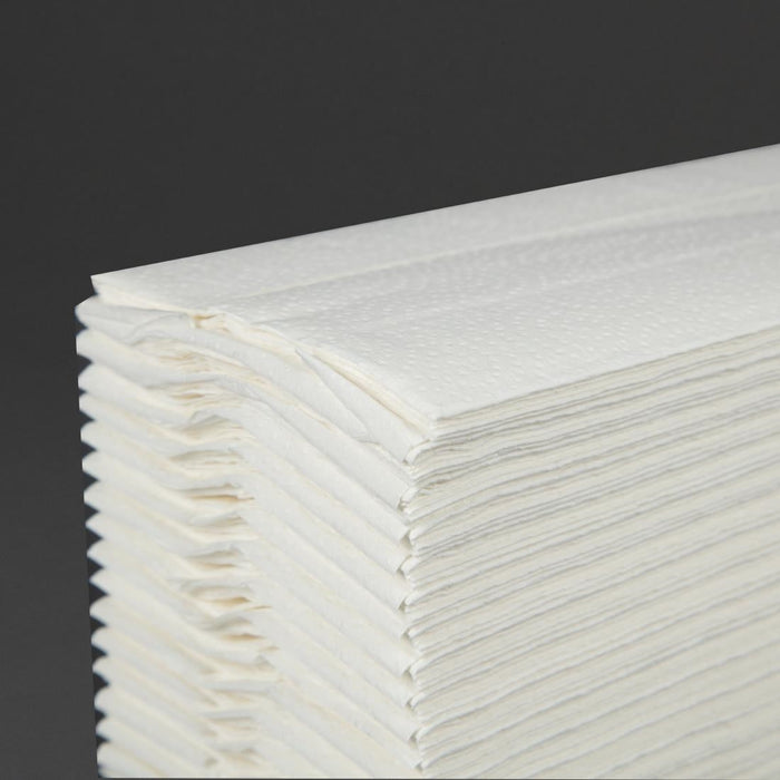 Jantex C Fold Paper Hand Towels White 2-Ply (2295 Sheets) Jantex