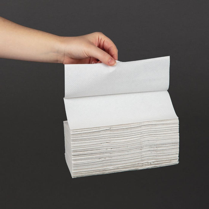 Jantex C Fold Paper Hand Towels White 2-Ply (2295 Sheets) Jantex