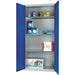 Colour: Grey Body with Blue Doors. 3 Shelves