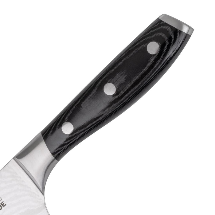 Vogue Tsuki Series 7 Santoku Knife Black 17.5cm Vogue