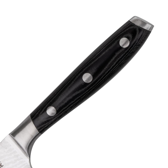 Vogue Tsuki Series 7 Santoku Knife Black 14.3cm Vogue