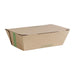 Vegware Compostable Microflute Takeaway Box 8x5" (250 Pack) Vegware