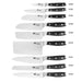 Vogue Tsuki Series 7 Paring Knife Black 8.4cm Vogue