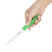 Hygiplas Serrated Tomato Knife Green 10.5cm Hygiplas