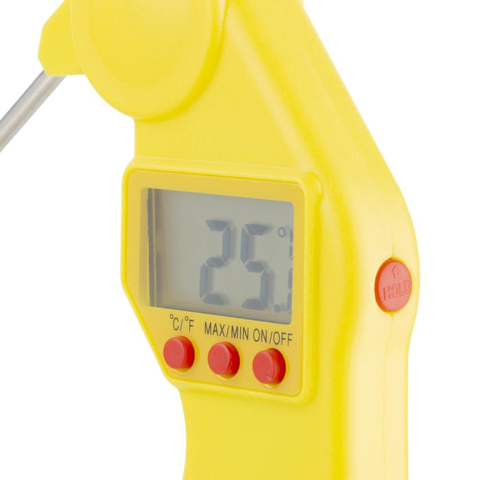 Hygiplas Easytemp Colour Coded Yellow Thermometer Hygiplas
