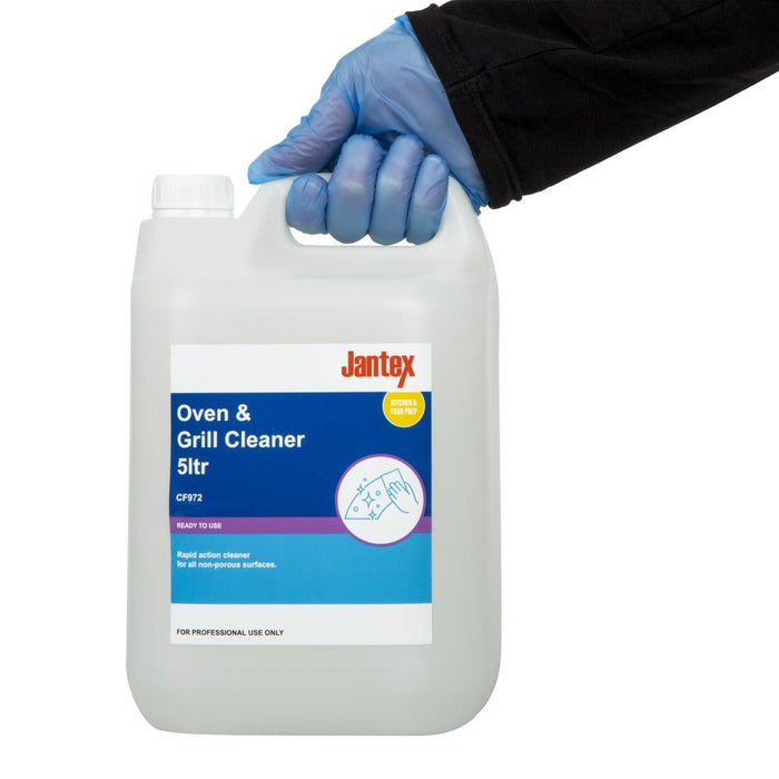 Jantex Grill and Oven Cleaner Ready To Use 5Ltr (Single Pack) Jantex