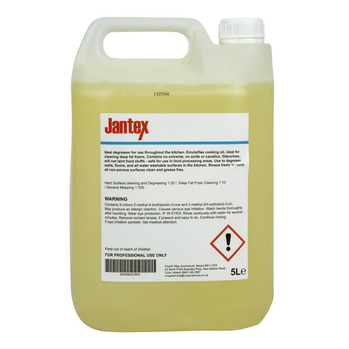 Jantex General Kitchen Degreaser Concentrate 5Ltr Jantex