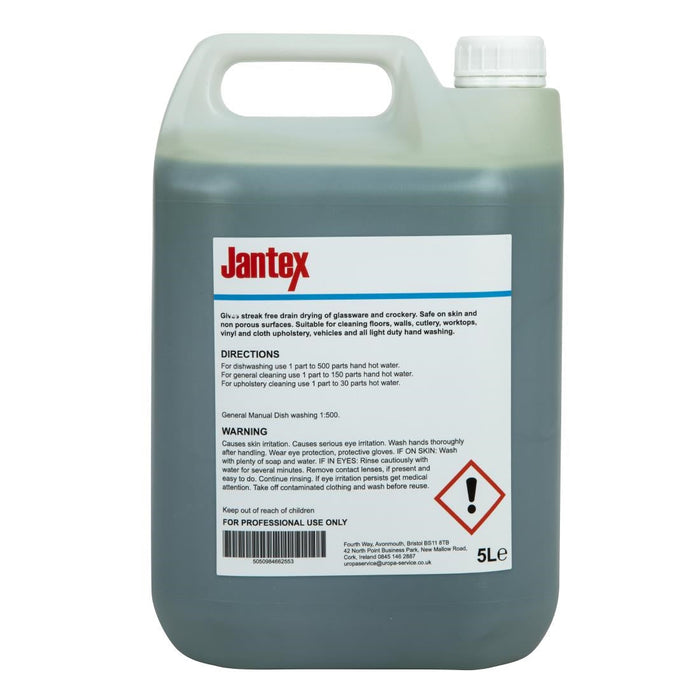 Jantex Washing Up Liquid Concentrate 5Ltr Jantex