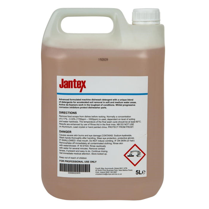 Jantex Dishwasher Detergent Concentrate 5Ltr Jantex