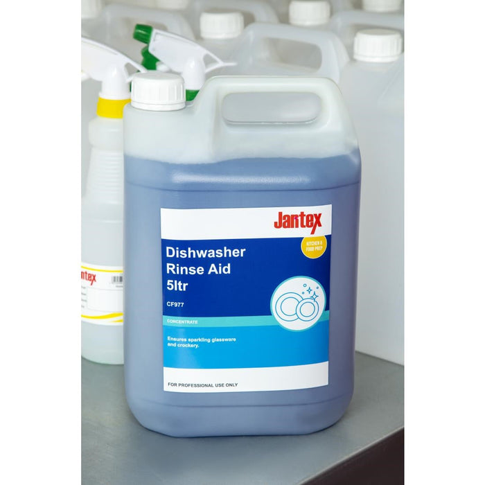 Jantex Dishwasher Rinse Aid Concentrate 5Ltr Jantex