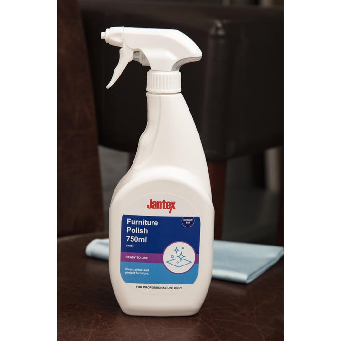 Jantex Furniture Polish Ready To Use 750ml Jantex