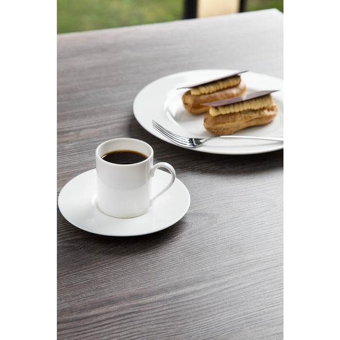 Royal Porcelain Classic White Wide Rim Plates 160mm (12 Pack) Royal Porcelain