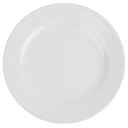 Royal Porcelain Classic White Wide Rim Plates 210mm (12 Pack) Royal Porcelain