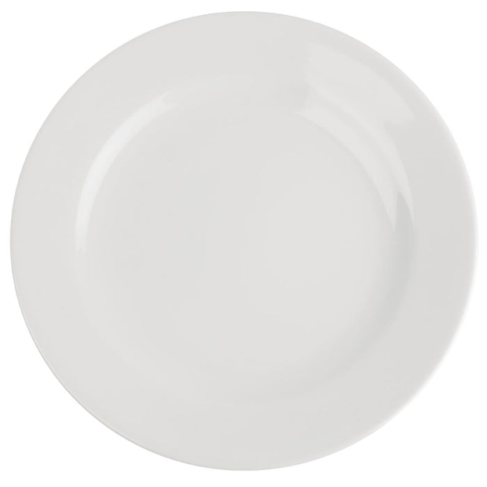 Royal Porcelain Classic White Wide Rim Plates 210mm (12 Pack) Royal Porcelain
