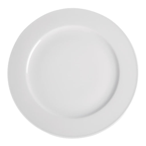 Royal Porcelain Classic White Wide Rim Plates 310mm (12 Pack) Royal Porcelain