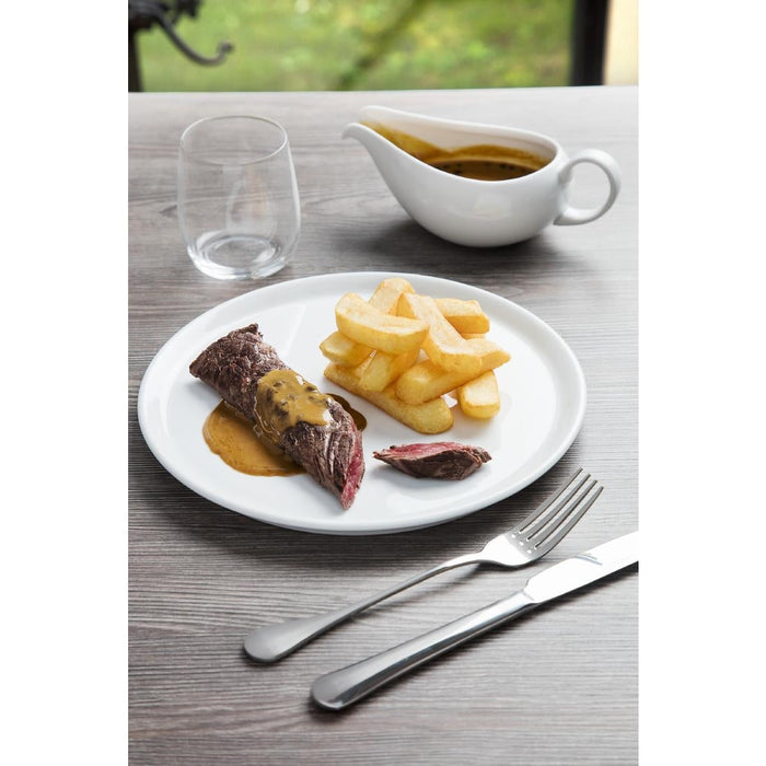 Royal Porcelain Classic White Gravy Boat 380ml (2 Pack) Royal Porcelain